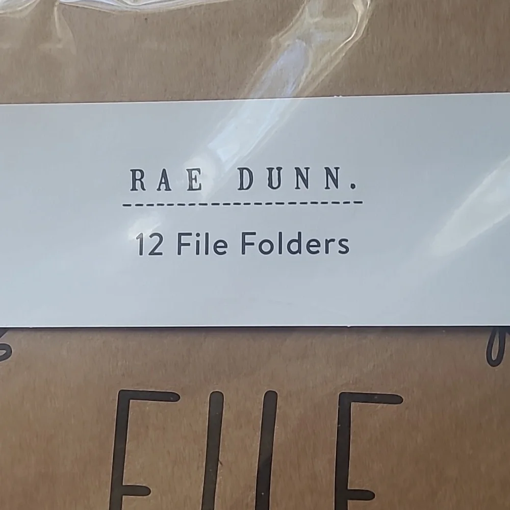 Rae Dunn File Folders
